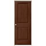 JELD-WEN 28 in. x 80 in. Cambridge Milk Chocolate Stain Right-Hand Molded Composite Single Prehung Interior Door