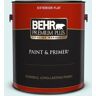 BEHR PREMIUM PLUS 1 gal. #M480-1 Helium Flat Exterior Paint & Primer