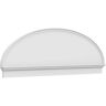 Ekena Millwork 2-3/4 in. x 84 in. x 27-7/8 in. Elliptical Smooth Architectural Grade PVC Combination Pediment Moulding