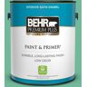 BEHR PREMIUM PLUS 1 gal. #MQ6-41 Farmers Market Satin Enamel Low Odor Interior Paint & Primer