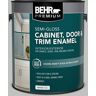 BEHR PREMIUM 1 gal. #SC-365 Cape Cod Gray Semi-Gloss Enamel Interior/Exterior Cabinet, Door & Trim Paint