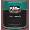 BEHR PREMIUM PLUS 1 qt. #ECC-59-3 New Roof Semi-Gloss Enamel Exterior Paint & Primer