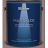 BEHR MARQUEE 1 gal. #130F-5 Mushroom Basket Satin Enamel Interior Paint & Primer