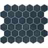 Merola Tile Tribeca 2 in. Hex Glacier Blue 11-1/8 in. x 12-5/8 in. Porcelain Mosaic Tile (10.0 sq. ft./Case)