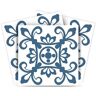 MI ALMA Blue and White A15 8 in. x 8 in. Vinyl Peel and Stick Tile (24 Tiles, 10.67 sq.ft./Pack)