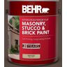 BEHR 1 gal. #MQ2-39 Rare Wood Flat Masonry, Stucco and Brick Interior/Exterior Paint