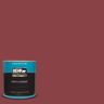 BEHR PREMIUM PLUS 1 qt. #BIC-34 Winning Red Satin Enamel Exterior Paint & Primer