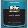 BEHR PREMIUM PLUS 1 qt. #530D-7 Grand Rapids Satin Enamel Exterior Paint & Primer