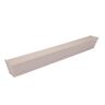 Ornamental Mouldings Sawtooth 6 ft. Primed Cap-Shelf Mantel