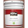 BEHR PREMIUM PLUS 5 gal. #MQ1-61 Upper Eastside Flat Low Odor Interior Paint & Primer