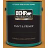 BEHR PREMIUM PLUS 1 gal. #M260-7 Back to School Semi-Gloss Enamel Exterior Paint & Primer