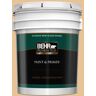 BEHR PREMIUM PLUS 5 gal. #M250-3 Apple Turnover Semi-Gloss Enamel Exterior Paint & Primer