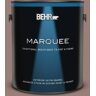 BEHR MARQUEE 1 gal. #180F-5 Cougar Satin Enamel Exterior Paint & Primer