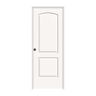 JELD-WEN 32 in. x 80 in. Continental White Painted Right-Hand Smooth Molded Composite Single Prehung Interior Door