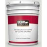 BEHR PREMIUM PLUS 5 gal. #MQ3-45 Looking Glass Hi-Gloss Enamel Interior/Exterior Paint