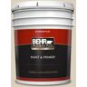 BEHR PREMIUM PLUS 5 gal. #BWC-25 Sandy Clay Flat Exterior Paint & Primer