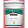 BEHR PREMIUM PLUS 5 gal. #P150-5 Kiss and Tell Semi-Gloss Enamel Low Odor Interior Paint & Primer