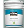 BEHR PREMIUM PLUS 5 gal. #490F-5 Cloud Burst Satin Enamel Low Odor Interior Paint & Primer