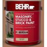 BEHR 1 gal. #SC-146 Cedar Flat Interior/Exterior Masonry, Stucco and Brick Paint