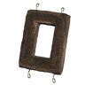 ClipStone 6 in. x 8 in. Walnut Electrical Outlet Stone