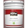 BEHR PREMIUM PLUS 5 gal. #130F-6 Brazil Nut Flat Low Odor Interior Paint & Primer