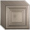 Fasade Traditional #3 2 ft. x 2 ft. Galvanized Steel Lay-In Vinyl Ceiling Tile (20 sq. ft.)