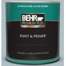 BEHR PREMIUM PLUS 1 qt. #PPU13-14 Ozone Semi-Gloss Enamel Exterior Paint & Primer