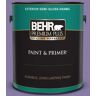 BEHR PREMIUM PLUS 1 gal. #M560-5 Second Pour Semi-Gloss Enamel Exterior Paint & Primer