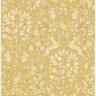 Brewster Home Fashions Richmond Mustard Floral Non Woven Wallpaper