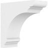 Ekena Millwork 5 in. 12 in. 12 in. Standard Hughes Unfinished Architectural Grade PVC Bracket