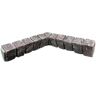 GenStone Chicago Brick 16.75 in. x 3 in. x 3.75 in. Brick Veneer Siding Inside Corner Ledger