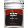 BEHR PREMIUM PLUS 5 gal. #PPU24-16 Titanium Flat Exterior Paint & Primer