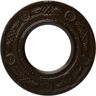 Ekena Millwork 8 in. x 3-7/8 in. I.D. x 1/2 in. Daniela Urethane Ceiling Medallion (Fits Canopies upto 3-7/8 in.), Bronze