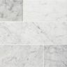 MSI Carrara White 4 in. x 12 in. Honed Marble Floor and Wall Tile (4.95 sq. ft./Case)