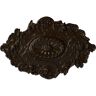 Ekena Millwork 30-1/2 in. W x 20 in. H x 1-1/2 in. Strasbourg Urethane Ceiling Medallion, Bronze