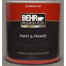 BEHR PREMIUM PLUS 1 qt. #PPU8-22 Pier Flat Exterior Paint & Primer