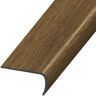 DuraDecor Liz Marie's Modern Maven Guesthouse Brown 1 in. T x 2 in. W x 94 in. L Stair Nose Molding