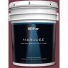 BEHR MARQUEE 5 gal. #BIC-51 July Ruby Satin Enamel Exterior Paint & Primer