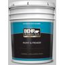 BEHR PREMIUM PLUS 5 gal. #N450-2 Zero Gravity Satin Enamel Exterior Paint & Primer