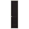 JELD-WEN 24 in. x 96 in. Monroe Black Painted Right-Hand Smooth Solid Core Molded Composite MDF Single Prehung Interior Door