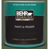 BEHR PREMIUM PLUS 1 qt. #PPF-44 Nature Surrounds Semi-Gloss Enamel Exterior Paint & Primer