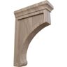 Ekena Millwork 2-1/2 in. x 10 in. x 7 in. Walnut Large Gomez Bracket