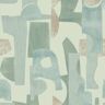 Tempaper Geo Composition Sage & Cedar Removable Peel and Stick Vinyl Wallpaper, 28 sq. ft.