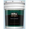 BEHR PREMIUM PLUS 5 gal. #S500-1 Distant Shore Semi-Gloss Enamel Exterior Paint & Primer