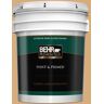 BEHR PREMIUM PLUS 5 gal. #PPU6-05 Cork Semi-Gloss Enamel Exterior Paint & Primer