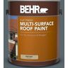 BEHR 1 gal. #MS-70 Evening Blues Flat Multi-Surface Exterior Roof Paint