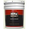 BEHR PREMIUM PLUS 5 gal. #M350-1 Grass Root Flat Exterior Paint & Primer