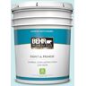 BEHR PREMIUM PLUS 5 gal. #520C-2 Fountain Spout Satin Enamel Low Odor Interior Paint & Primer