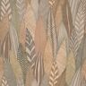 RoomMates Tan Fern and Feathers Vinyl Peel and Stick Wallpaper Roll (28.29 sq. ft.)