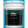 BEHR PREMIUM PLUS 5 gal. #530B-6 Tropical Holiday Semi-Gloss Enamel Exterior Paint & Primer